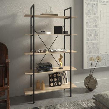 Wandkast Glasgow 106 x 34,5 x 179,5cm, Verzenden, Nieuw