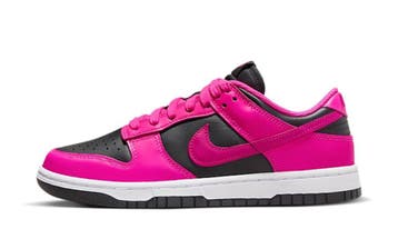 Nike Dunk Low Fierce Pink Black (Womens), Nieuw