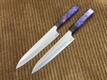 Keukenmes - Gyuto - Handafgewerkt Japans paar