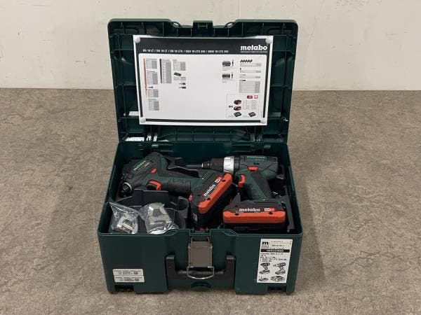 Veiling - Metabo klopboor/schroefmachine + slagschroevendraa, Doe-het-zelf en Verbouw, Gereedschap | Boormachines, Gebruikt