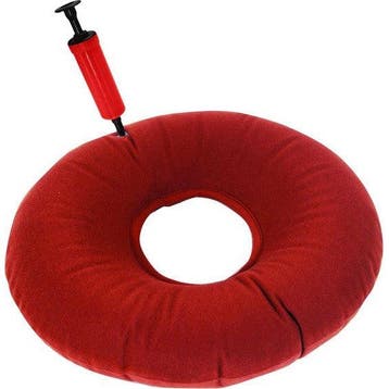 Zitring Aambeienkussen Rood – 39 cm Opblaasbaar met Pompje, Ophalen of Verzenden, Nieuw