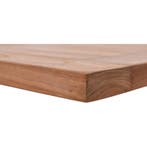 Teakhouten terras tafelblad rechthoek 70 x 60 cm - teak, Ophalen of Verzenden, Nieuw in verpakking, Meubilair