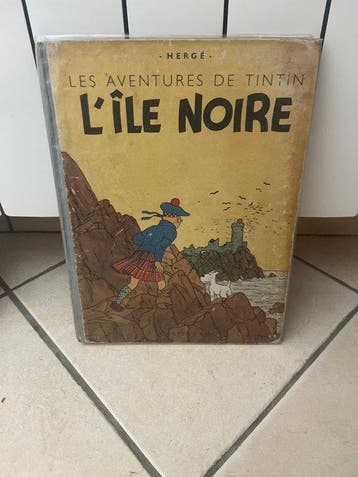 Tintin T7 - Lîle noire (A23bis) - C - 2e édition couleur -, Nieuw
