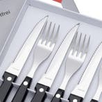 RÖR Solingen Steakmes – Gekarteld – Vorken – RVS –, Ophalen of Verzenden, Nieuw, Rvs of Chroom, Bestekset