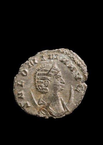 Oud-Romeins Brons Antoninianus van Salonina (Zonder