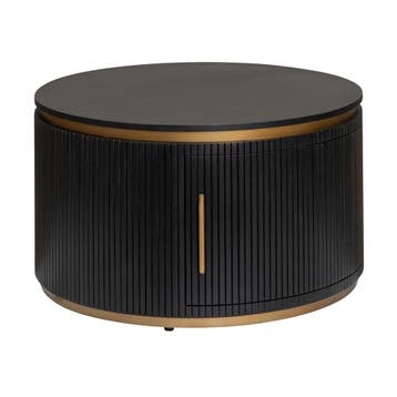 *WOONWINKEL* Tower Living Rivello Ronde Salontafel Met Opber, Huis en Inrichting, Verzenden, Nieuw