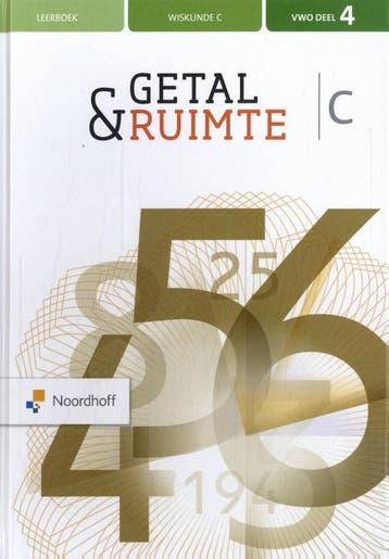 Getal  Ruimte Wiskunde C vwo deel 4 leerboek 9789001737078, Boeken, Verzenden, Zo goed als nieuw