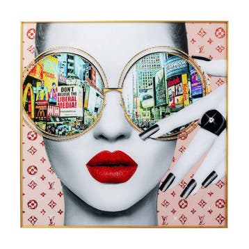 *WOONWINKEL* Kare Design Times Square View Schilderij, Verzenden, Nieuw
