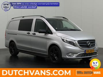 Mercedes-Benz Vito Dubbele-cabine Exclusive | zilver, Automaat, Euro 6, Mercedes-Benz, Diesel
