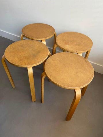 IKEA - Kruk (4) - Frosta - Hout - IKEA Frosta krukjes