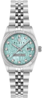 Philipp Plein PWNFA0225 Date Superlative dameshorloge, Overige merken, Staal, Verzenden, Polshorloge