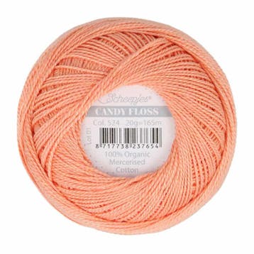 Scheepjes Candy Floss - 524 Apricot, Verzenden, Nieuw
