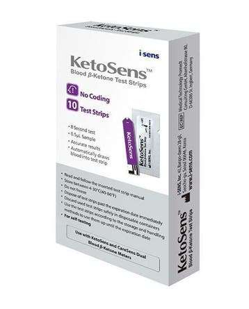 Ketosens Ketonenstrips - 10 stuks, Verzenden, Nieuw