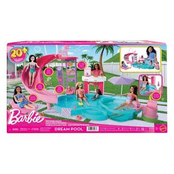 Mattel Barbie zwembad speelset - Ba van €64,99 voor €59,94, Ophalen of Verzenden, Nieuw