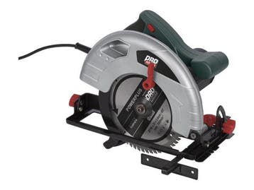 Veiling - Powerplus cirkelzaag 1300W POWP4010, Nieuw
