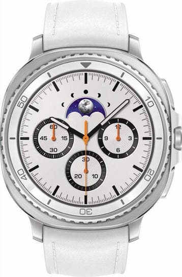 2dekans | Samsung Galaxy Watch8 Classic - smartwatch - 46mm, Ophalen of Verzenden, Zo goed als nieuw, Wit, Samsung
