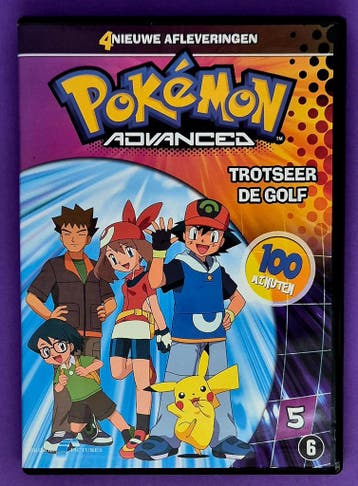 Pokémon Advanced - Trotseer De Golf DVD, Verzenden, Gebruikt