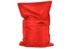 Zitzak - Rood - 100x150 cm, Huis en Inrichting, Zitzakken, Verzenden, Nieuw