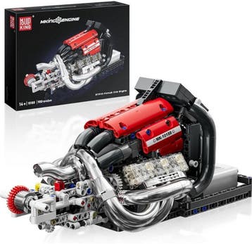 Mould King 10188 STR13 F1 Engine (Voertuigen, Modelbouwsets), Verzenden, Nieuw