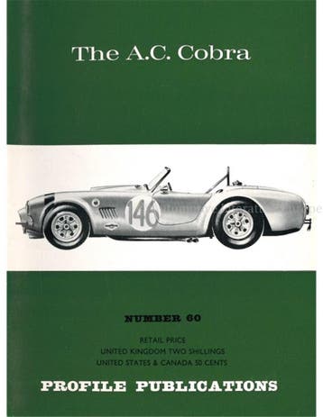 THE A.C. COBRA (PROFILE PUBLICATIONS 60), Nieuw, Author