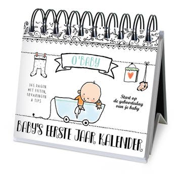 O Baby - BabyS Eerste Jaar Kalender | Pauline Oud | Nieuw, Ophalen of Verzenden, Nieuw, Pauline Oud