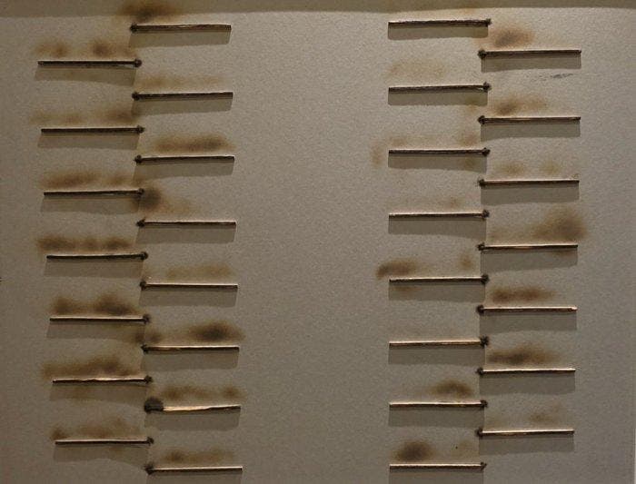 Bernard Aubertin (1934-2015) - Dessin de Feu, Antiek en Kunst, Kunst | Schilderijen | Modern