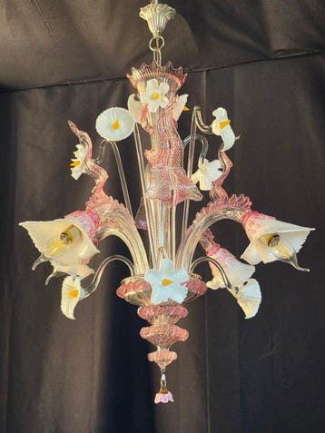 Vetreria Artistica - Kroonluchter - Muranoglas