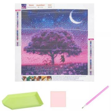 Malatec Diamond Painting Set Boom - Creëer Je Eigen Kunst!, Ophalen of Verzenden, Nieuw