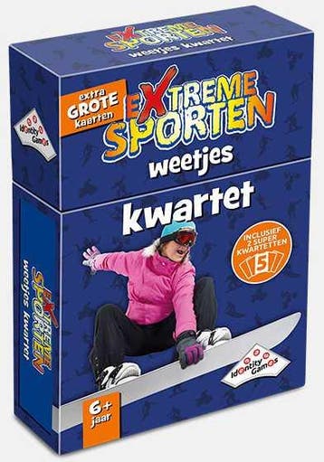 Identiteitenspel Extreme Sporten Kw van €6,99 voor €6,29, Ophalen of Verzenden, Nieuw