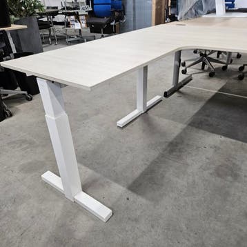 Gispen hoekbureau - 180x160 cm | linkse hoek, Ophalen of Verzenden, Nieuw