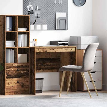 vidaXL Bureau Oudhout 80 x 50 x 76 cm, Verzenden, Nieuw