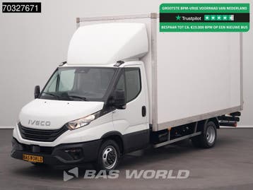Iveco Daily 35C16 3.0L Laadklep NEW MODEL Dubbellucht 160PK, Stof, Gebruikt, Euro 6, Iveco