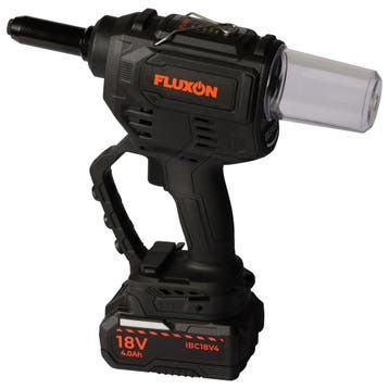 Fluxon accu popnageltang incl. 4 Ah accu en lader, Verzenden, Nieuw