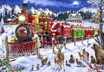Kerstpuzzels - Diverse Merken - Groot Aanbod bij Puzzelplaza, Ophalen of Verzenden, 500 t/m 1500 stukjes, Nieuw, Legpuzzel