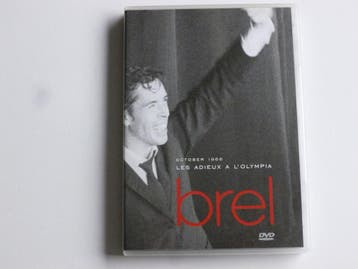 Jacques Brel - Les Adieux a L Olympia (DVD), Ophalen of Verzenden, Zo goed als nieuw