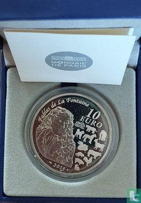 Frankrijk 10 euro 2013 (PROOF) Year of the Snake, Postzegels en Munten, Verzenden, Goud, Frankrijk, 10 euro