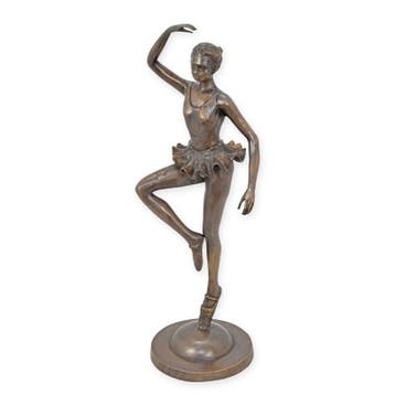 BRONZEN BEELD VAN EEN BALLERINA (Beeldjes - Decoratie), Verzenden, Nieuw