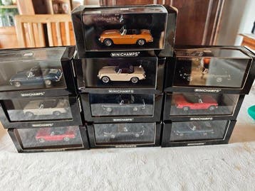 Minichamps 1:43 - Model cabriolet (10) - MGB Roadsters, Nieuw