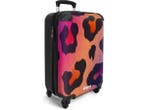Veiling - Koffer handbagage panter roze oranje 36L, Nieuw