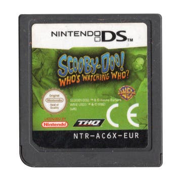 DS Scooby Doo! Whos Watching Who?, Spelcomputers en Games, Verzenden, Zo goed als nieuw