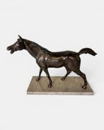 sculptuur, Paard - 30 cm - Brons
