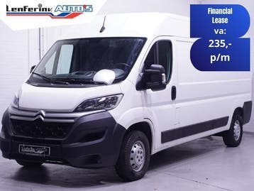 Citroen Jumper HDI 140 pk L3H2 Navi Camera Cruise Camera, Voorwielaandrijving, Gebruikt, Wit, Traction-control