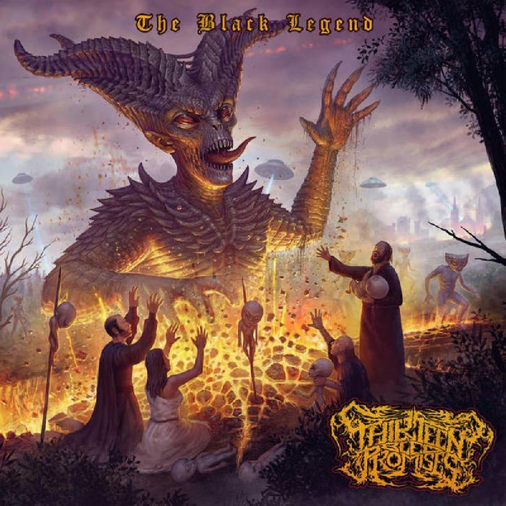 cd - Thirteen Bled Promises - The Black Legend, Cd's en Dvd's, Cd's | Overige Cd's, Zo goed als nieuw, Verzenden