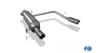 FOX Opel Corsa E einddemper uitgang rechts/links - 1x90 type, Verzenden, Nieuw