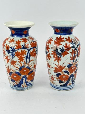 Vaas - Porselein - Japan - Meiji periode (1868-1912) - Een
