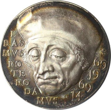 Nederland. Historiepenning 500ste Geboortedag van