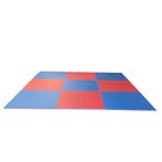 Puzzelmattenset 4 cm. rood/blauw 9 m2, Ophalen of Verzenden, Nieuw