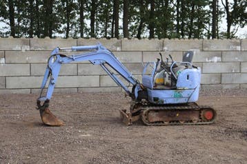 Veiling: Minigraver Yanmar VIO15-2A Diesel 9.3kW, Ophalen, Graafmachine