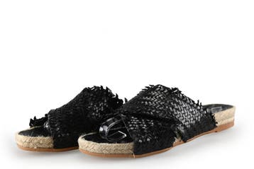 Kanna Slippers in maat 38 Zwart, Kleding | Dames, Slippers, Verzenden, Zwart, Kanna