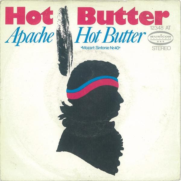 Single vinyl / 7 inch - Hot Butter - Apache / Hot Butter, Cd's en Dvd's, Vinyl Singles, Zo goed als nieuw, 7 inch, Pop, Verzenden